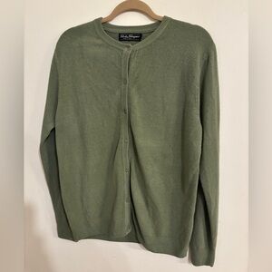 Salvatore Ferragamo Vintage Green Cardigan